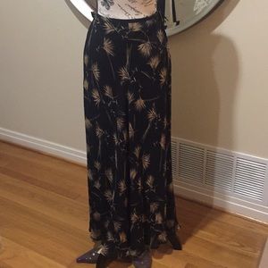 Flowey, ankle length, flattering skirt.